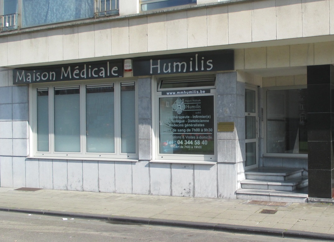 Maison Médicale Humilis : façade - 4020 Liège avenue Mahiels 6