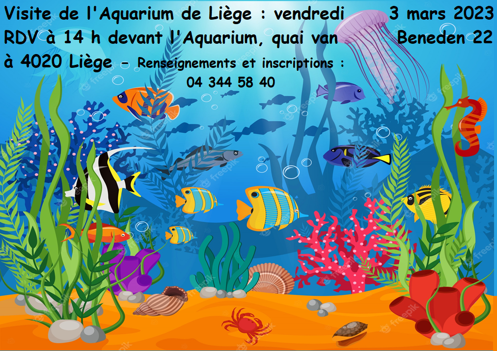 Aquarium evenement facebook