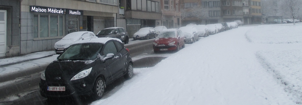 Avenue mahiels sous la neige 30 1 2019