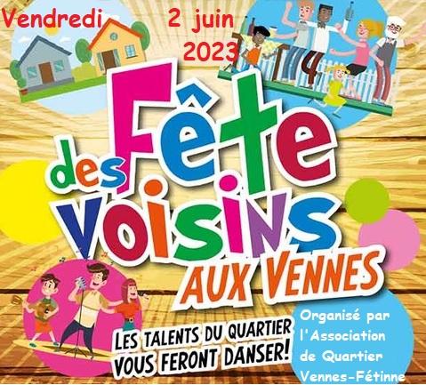 Fete des voisins ass quartier v f 2 juin 2023