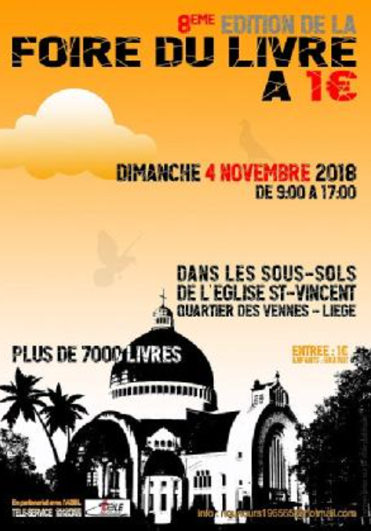 Foire aux livres st vincent 4 novembre