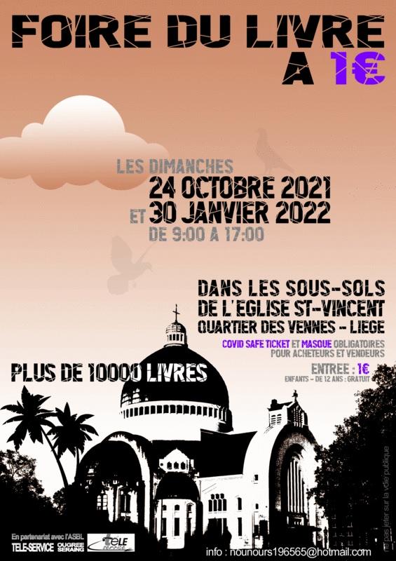 Foire du livre a un euro 24 octobre 2021 30 janvier 2022