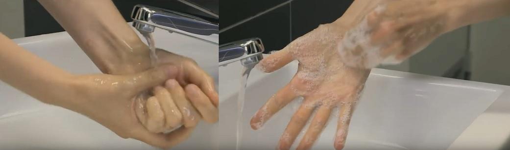 Lavage des mains illustration